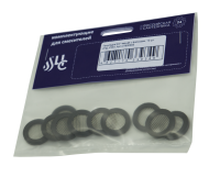 Прокладка 3/4" черная с фильтром, 10 шт. ИНД.УПАК