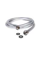 Шланг душевой имп/имп-конус ЦС-1500 ПВХ СИЛЬВЕР упак