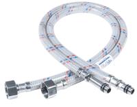 ЦС Г/П НЕЙЛОН для смесителей (штуцер 31/17мм) 1/2”хM10 L-90 см (ПАКЕТ), уп. пара ГП002063